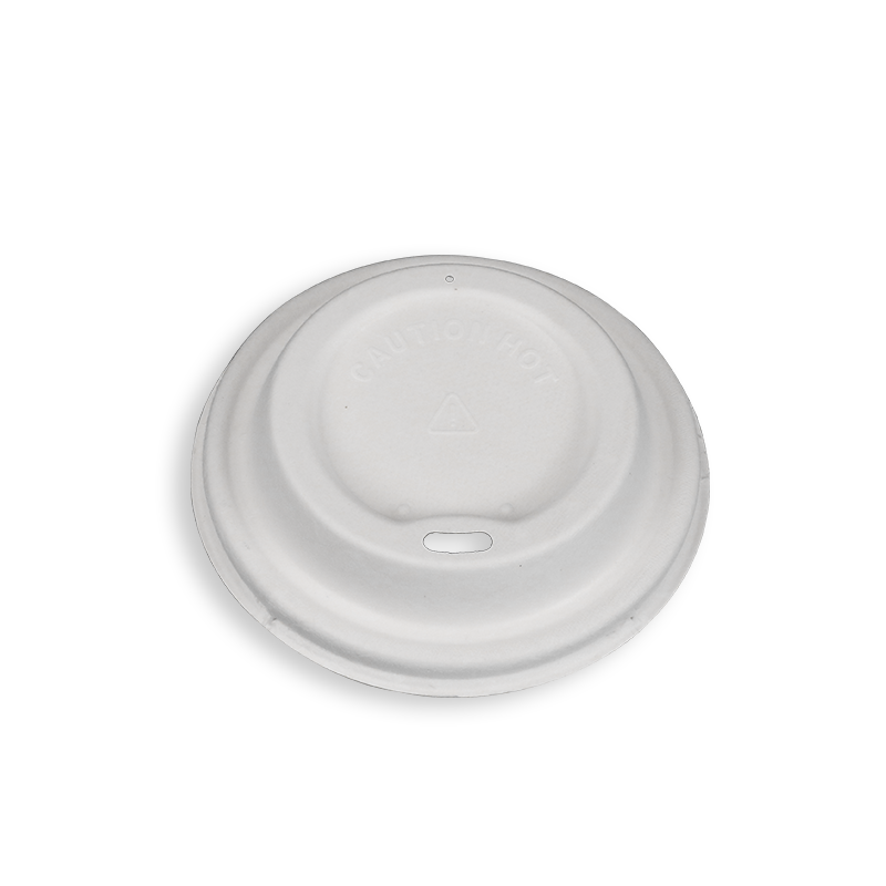 90 mm biologisch afbreekbare suikerriet bagasse koffiedeksels