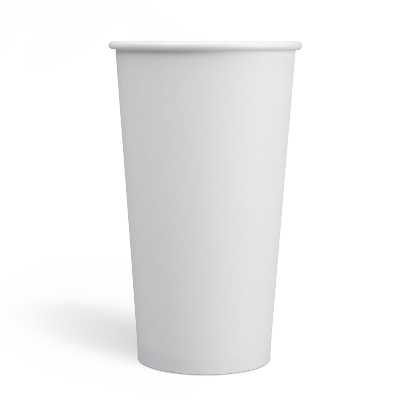 20oz composteerbare PLA-coating enkelwandige papieren bekers